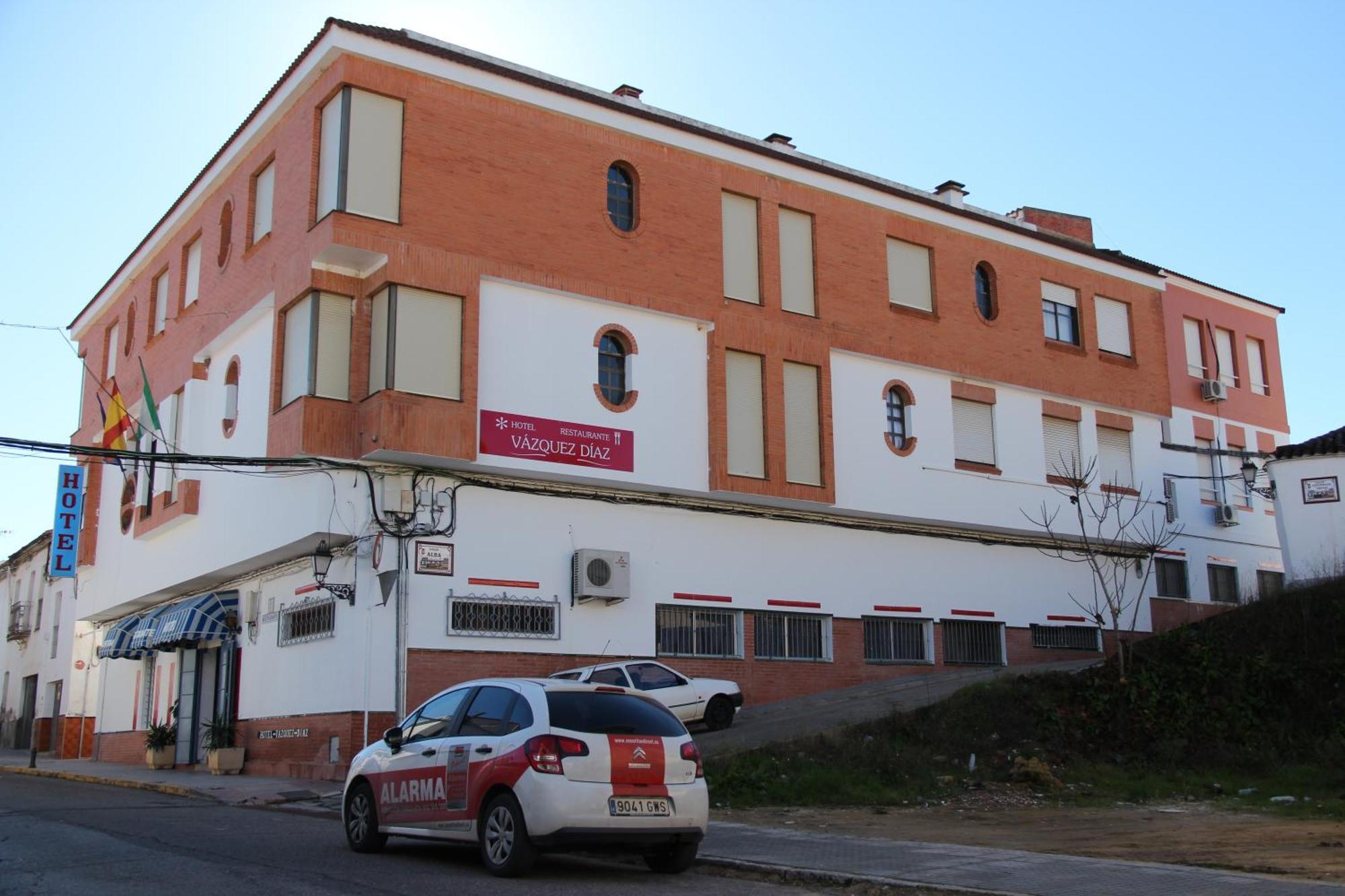 Hotel Vazquez Diaz Nerva Exterior foto